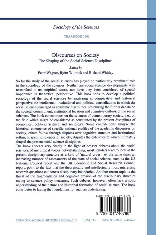Produktbild: Discourses on Society