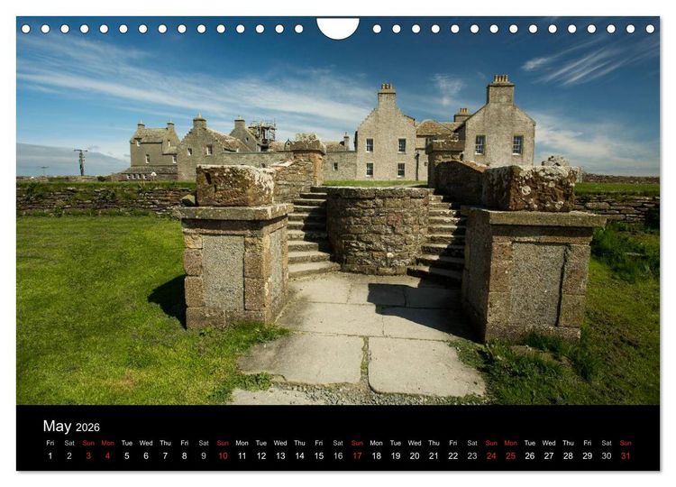 Produktbild: Historic Scotland (Wall Calendar 2026 DIN A4 landscape), CALVENDO 12 Month Wall Calendar