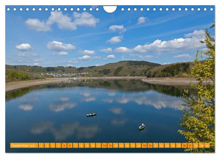 Produktbild: Das Sauerland - Mittelgebirge im Herzen Deutschlands (Wandkalender 2026 DIN A4 quer), CALVENDO Monatskalender