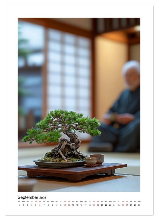 Produktbild: Shaped from Patience (Wall Calendar 2026 DIN A4 portrait), CALVENDO 12 Month Wall Calendar