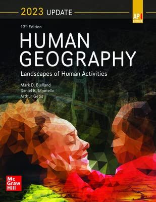 Produktbild: Bjelland, Updated AP Human Geography, 13e, 2023, Student Edition