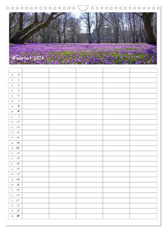 Produktbild: Nordfriesland - Familienplaner (Wandkalender 2026 DIN A3 hoch), CALVENDO Monatskalender