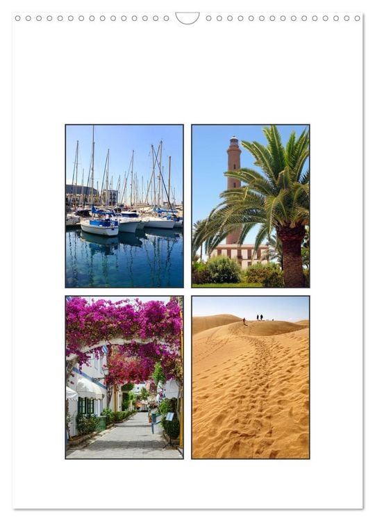 Produktbild: Gran Canaria - Holiday island for sun lovers (Wall Calendar 2026 DIN A3 portrait), CALVENDO 12 Month Wall Calendar