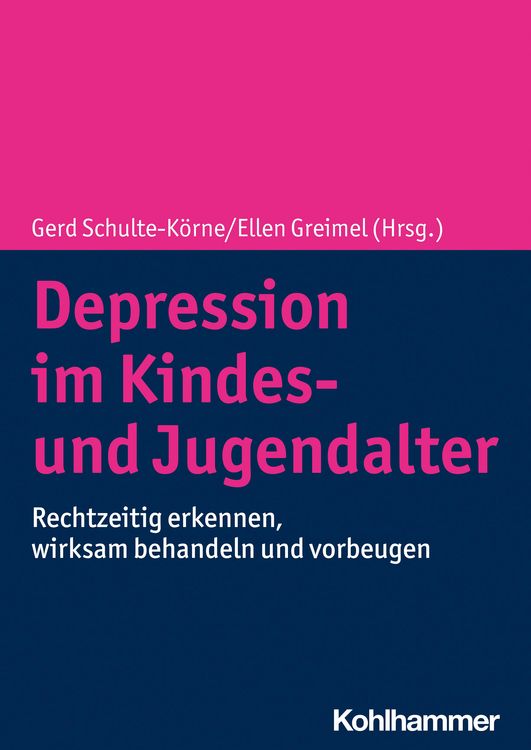 Produktbild: Depression im Kindes- und Jugendalter