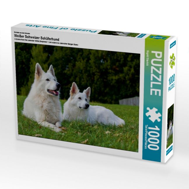 CALVENDO Puzzle 1000 Teile – „Hundeleben Schäferhund“, 64x48 Cm | Foto-Puzzle Von Schuberts-Fotografie, Premium-Qualität