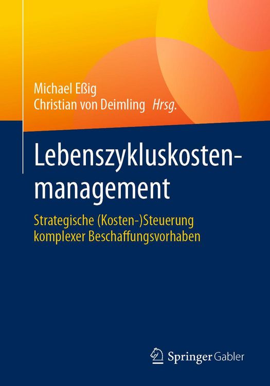 Produktbild: Lebenszykluskostenmanagement