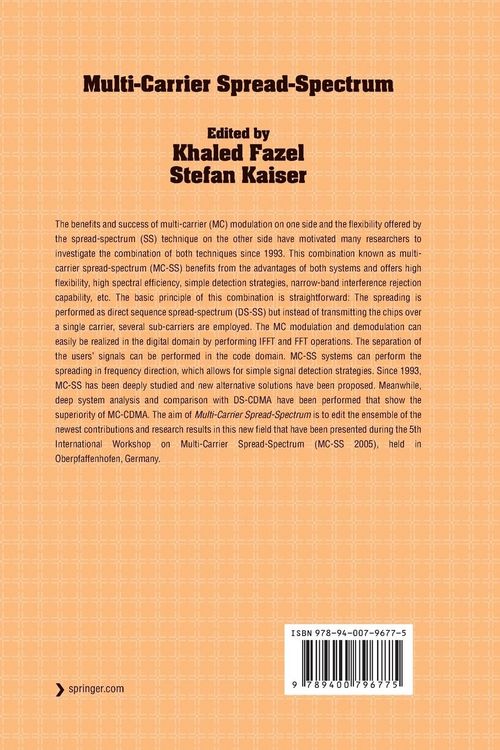 Produktbild: Multi-Carrier Spread-Spectrum