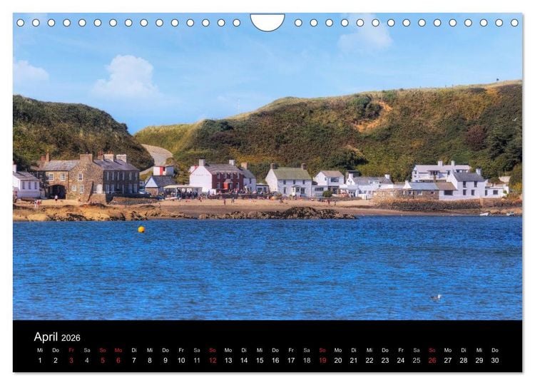 Produktbild: Wales (Wandkalender 2026 DIN A4 quer), CALVENDO Monatskalender