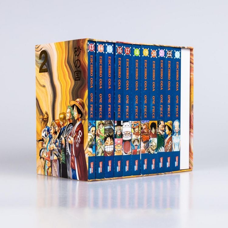 Produktbild: One Piece Sammelschuber 2: Alabasta (inklusive Band 13&ndash;23)