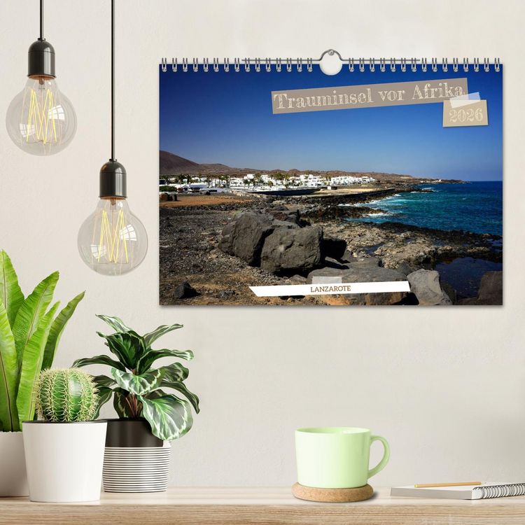 Produktbild: Lanzarote - Trauminsel vor Afrika (Wandkalender 2026 DIN A4 quer), CALVENDO Monatskalender