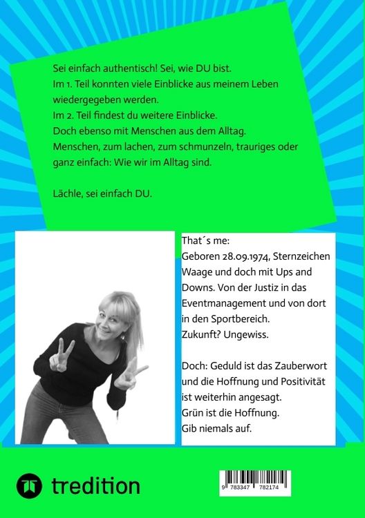 Produktbild: Just be authentic. Sei einfach authentisch.