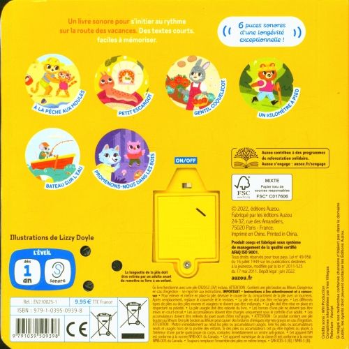 Produktbild: Mes comptines des vacances