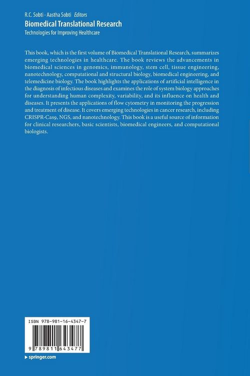 Produktbild: Biomedical Translational Research