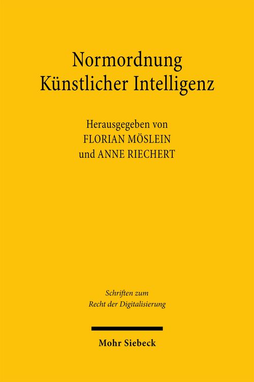 Produktbild: Normordnung K&uuml;nstlicher Intelligenz