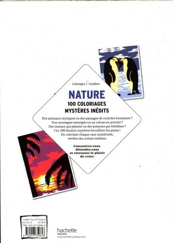 Produktbild: Carr&eacute;s magiques nature : 100 coloriages myst&egrave;res