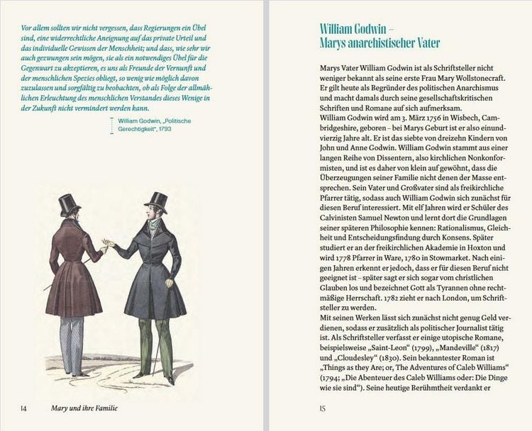 Produktbild: Mary Shelley &ndash; Wissenswertes & Erstaunliches &uuml;ber die Sch&ouml;pferin von &bdquo;Frankenstein&ldquo;