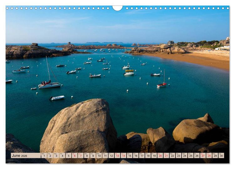 Produktbild: Brittany impressions (Wall Calendar 2026 DIN A3 landscape), CALVENDO 12 Month Wall Calendar