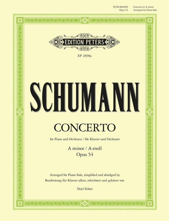 Produktbild: Concerto in A minor Op.54