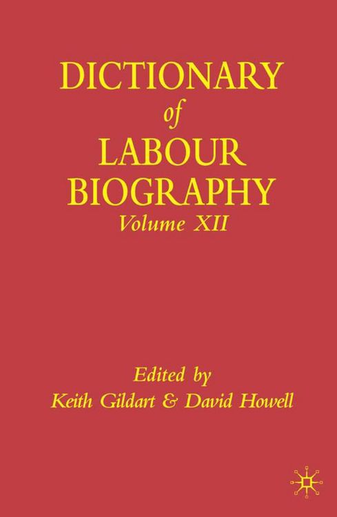Produktbild: Dictionary of Labour Biography
