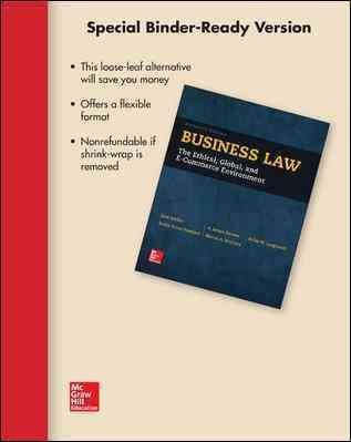 Produktbild: Loose-Leaf For Business Law 16