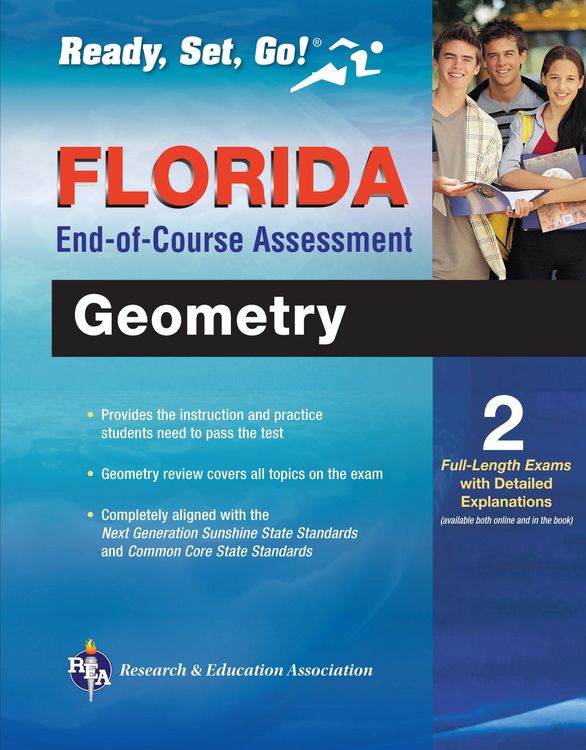 Produktbild: Florida Geometry End-of-Course Assessment Book + Online