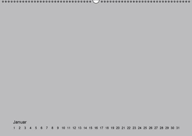 Produktbild: Geburtstags - Bastelkalender - Grau (Wandkalender immerw&auml;hrend DIN A2 quer)