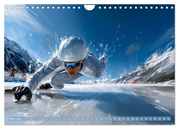 Produktbild: Gro&szlig;e Momente des Sports (Wandkalender 2026 DIN A4 quer), CALVENDO Monatskalender