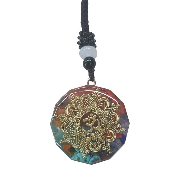 Produktbild: Halskette Orgone "Mandala Om"