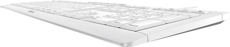 Produktbild: CHERRY Stream USB Tastatur Deutsch, QWERTZ Hellgrau