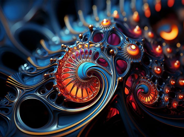 Produktbild: CALVENDO Puzzle Julia Fraktal 3D | 2000 Teile Lege-Gr&ouml;&szlig;e 90x67cm Foto-Puzzle f&uuml;r gl&uuml;ckliche Stunden