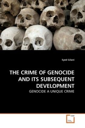 Produktbild: The Crime Of Genocide and Its Subsequent Development