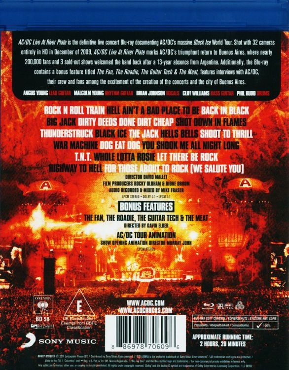 AC/DC Live at the River Plate von AC/DC (Blu-ray) kaufen