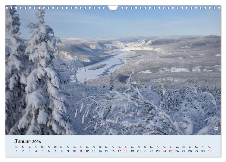 Produktbild: Entdecke den Yukon (Wandkalender 2026 DIN A3 quer), CALVENDO Monatskalender