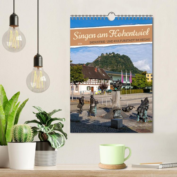 Produktbild: Singen am Hohentwiel (Wandkalender 2026 DIN A4 hoch), CALVENDO Monatskalender