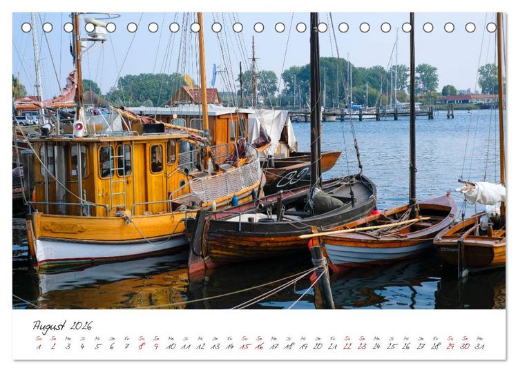 Produktbild: Osteeinsel Poel (Tischkalender 2026 DIN A5 quer), CALVENDO Monatskalender