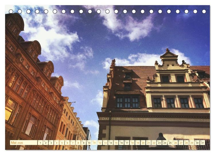 Produktbild: LEIPZIG urcool (Tischkalender 2026 DIN A5 quer), CALVENDO Monatskalender