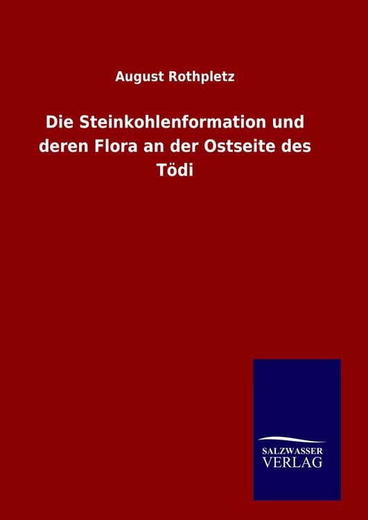Produktbild: Die Steinkohlenformation und deren Flora an der Ostseite des T&ouml;di