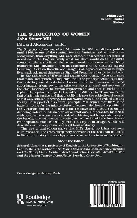Produktbild: The Subjection of Women