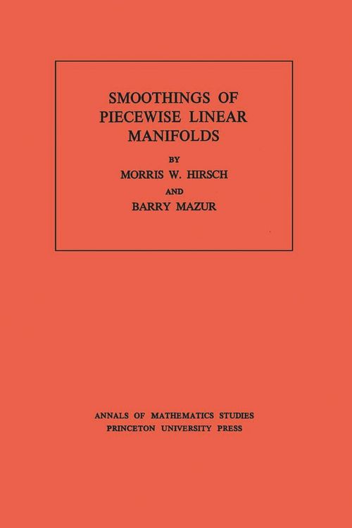 Produktbild: Smoothings of Piecewise Linear Manifolds