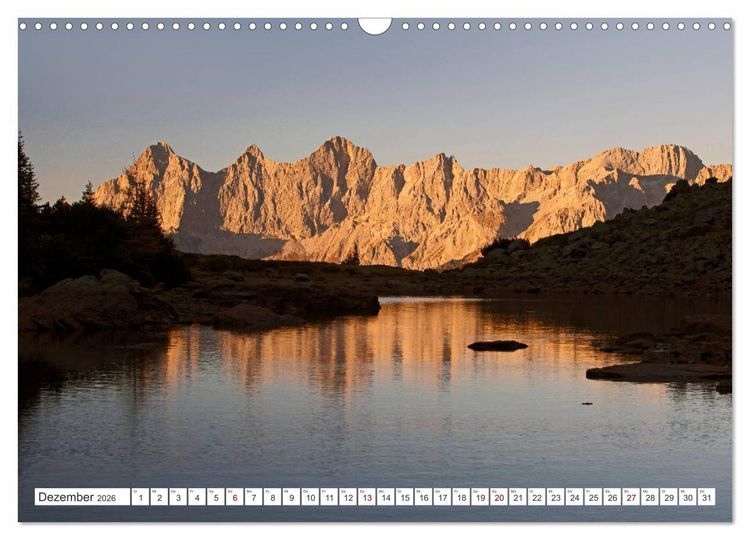 Produktbild: Ennstaler Bergseen in den Schladminger Tauern (Wandkalender 2026 DIN A3 quer), CALVENDO Monatskalender