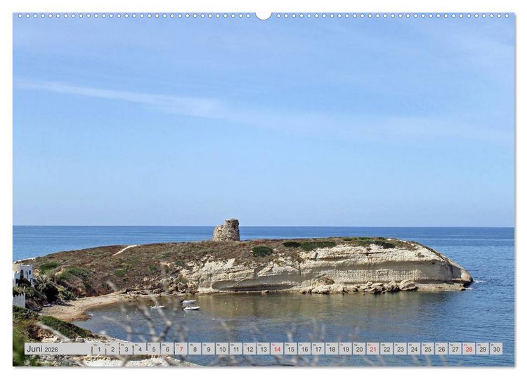 Produktbild: SARDINIEN - SARDEGNA (Wandkalender 2026 DIN A2 quer), CALVENDO Monatskalender