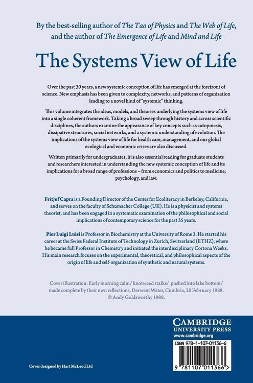 Produktbild: The Systems View of Life