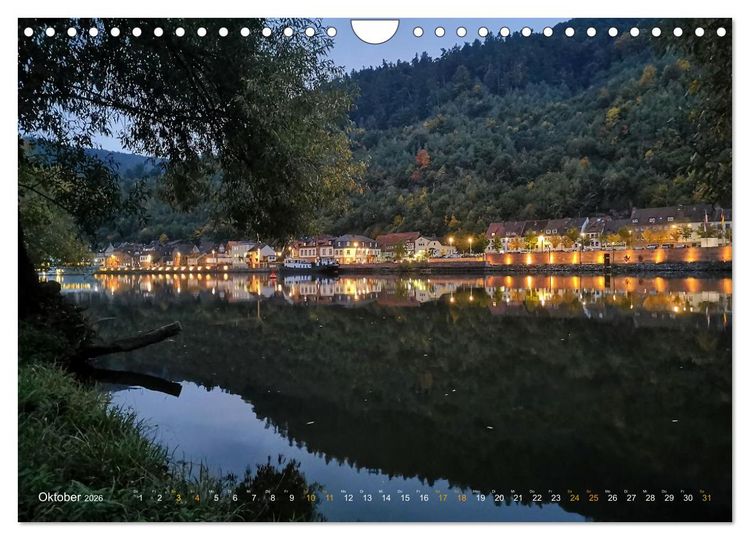 Produktbild: Romantisches Miltenberg am Main (Wandkalender 2026 DIN A4 quer), CALVENDO Monatskalender