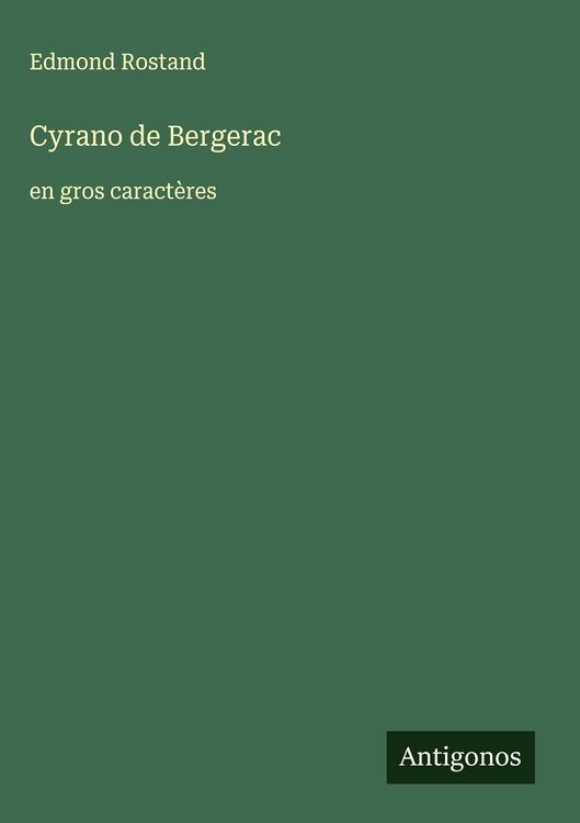 Produktbild: Cyrano de Bergerac