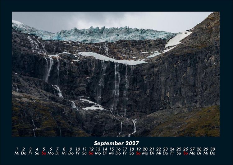 Produktbild: Wasserf&auml;lle 2027 Fotokalender DIN A4