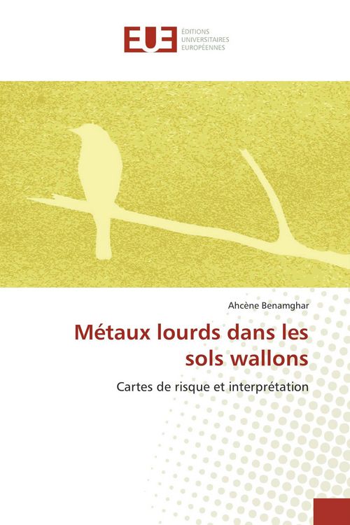 Produktbild: M&eacute;taux lourds dans les sols wallons