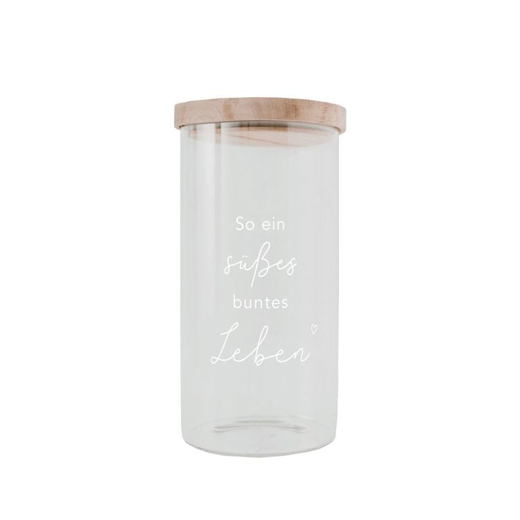 Produktbild: Vorratsglas S&uuml;&szlig;es Leben 19cm