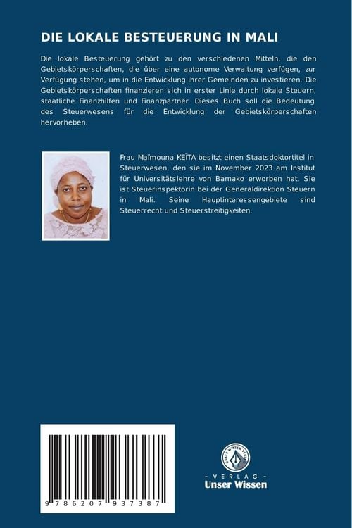 Produktbild: Die Lokale Besteuerung in Mali