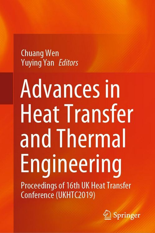 Produktbild: Advances in Heat Transfer and Thermal Engineering