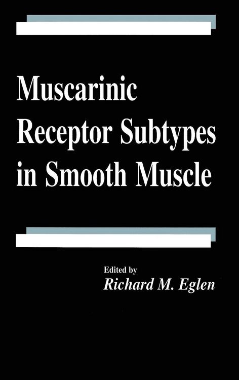 Produktbild: Muscarinic Receptor Subtypes in Smooth Muscle